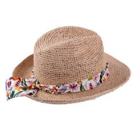 Trilby Raphia Rome Hat - Traclet