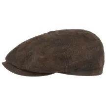 Casquette hatteras Cuir Marron stetson