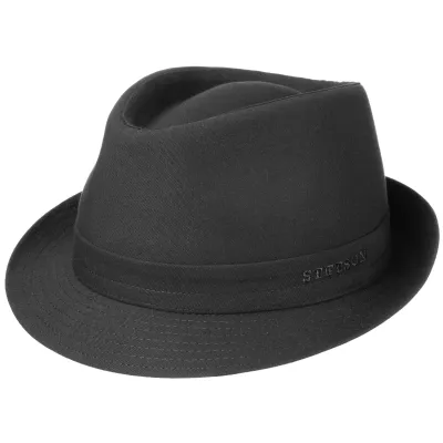 Teton Cotton Hat Black UPF 40+ - Stetson