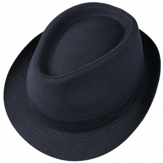 Navy Teton Fabric Hat - Stetson Navy Teton Fabric Hat - Stetson
