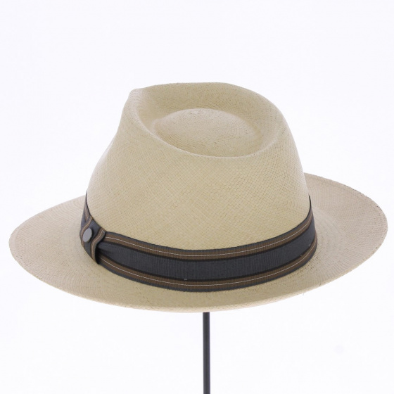 Chapeau Fedora Panama Stone - City Sport