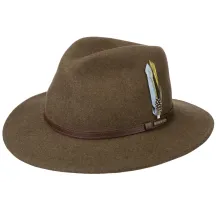 Chapeau Traveller Vitafelt Newberg Marron - Stetson