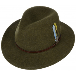 Traveller Hat Vitafelt Newberg Khaki - Stetson