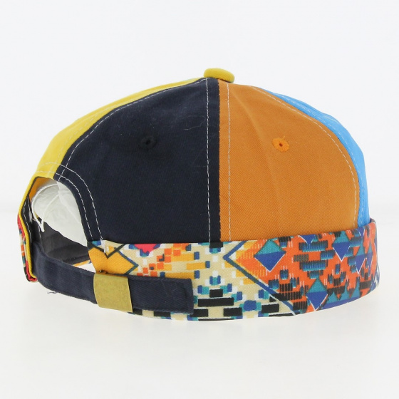 Docker Beanie Cotton Patchwork - Traclet