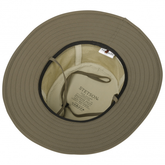 Chapeau Baroudeur anti uv UP40+ Traveller Outdoor Beige - Stetson