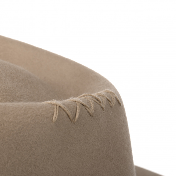 Chapeau Fedora Outdoor Feutre Poil Beige - Stetson Chapeau Fedora Outdoor Feutre Poil Beige - Stetson
