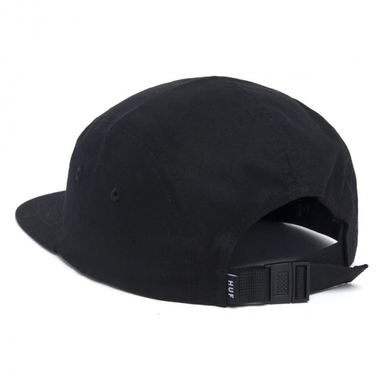 Flat Strapback Cap Osaka Volley Black - Huf