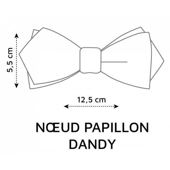 Japanese Amaranth Red Bow Tie - Le Coq En Pap