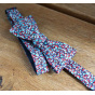 Floral Liberty Reversible Bow Tie - Le Coq En Pap