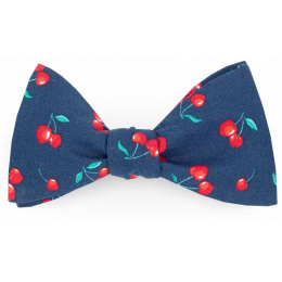 Mon Cherry Flowered Bow Tie - Le Coq En Pap