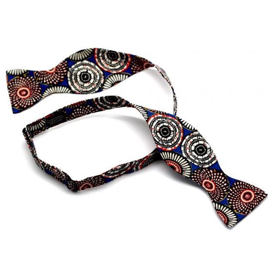Sapphire Blue Rosette Bow Tie - Le Coq En Pap Sapphire Blue Rosette Bow Tie - Le Coq En Pap
