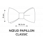 Reversible Poppy Floral Bow Tie - Le Coq En Pap