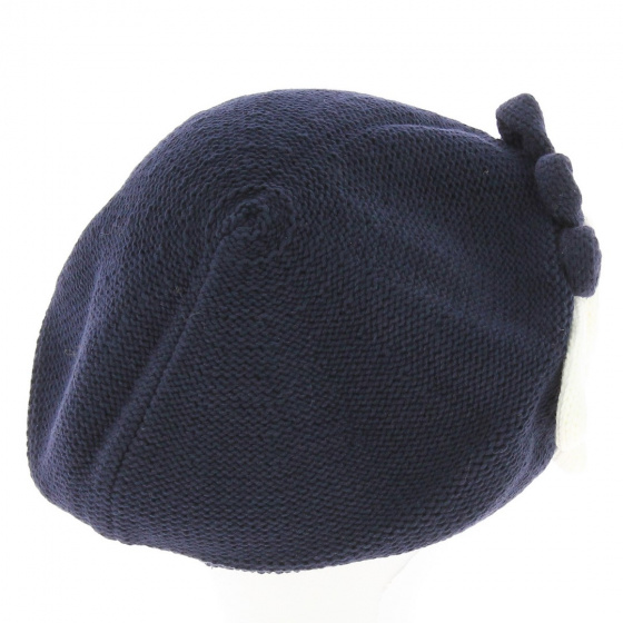 Béret Leïla Coton Fleur - BeBeret Béret Leïla Coton Fleur - BeBeret