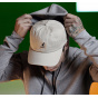 Washed Baseball Cotton Cap in Beige - Kangol
