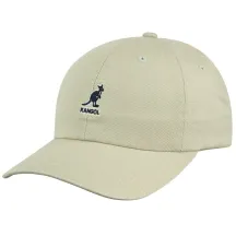 Washed Baseball Cap Cotton Beige - Kangol