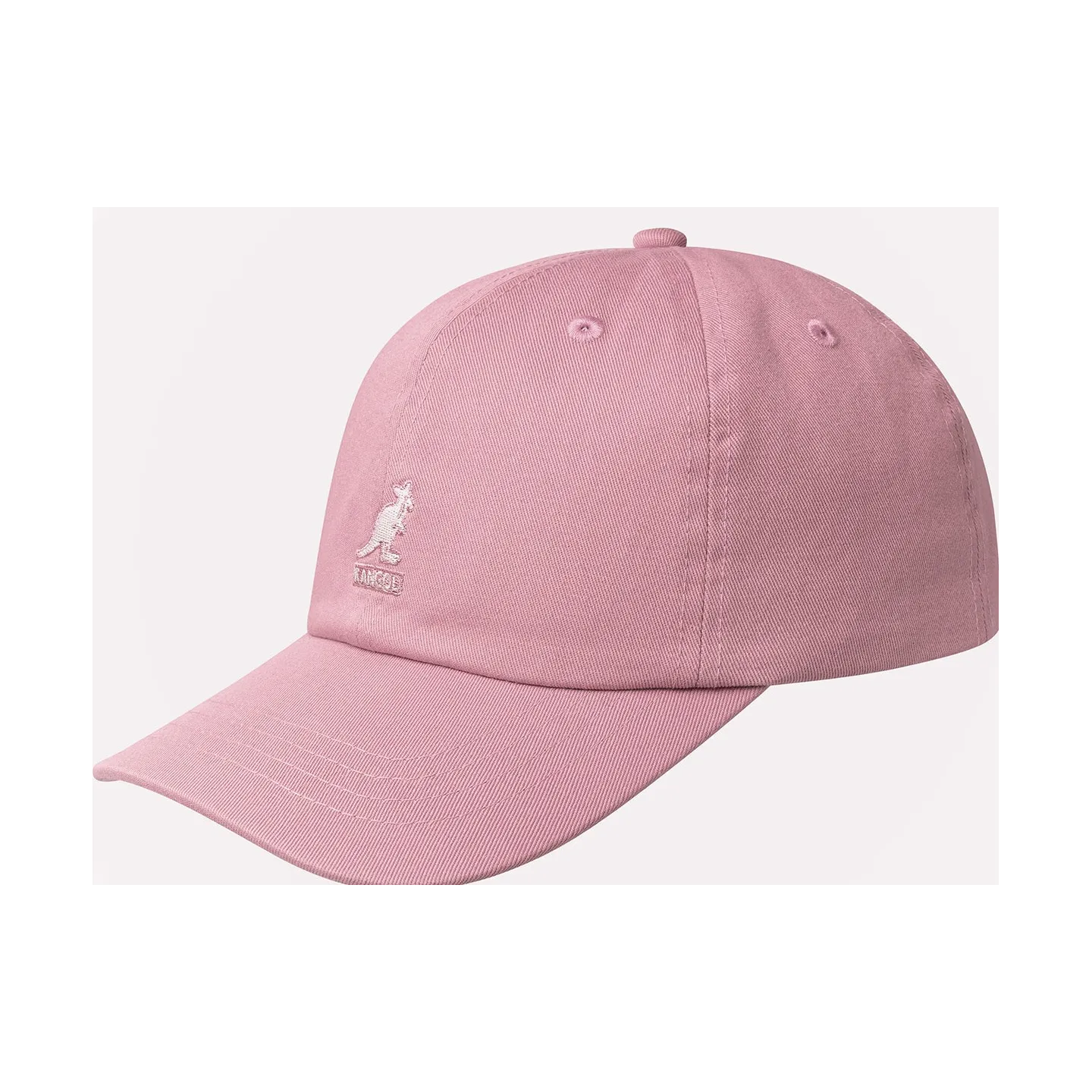 Casquette Washed Baseball Coton Rose - Kangol Reference : 17732| Chapellerie Traclet