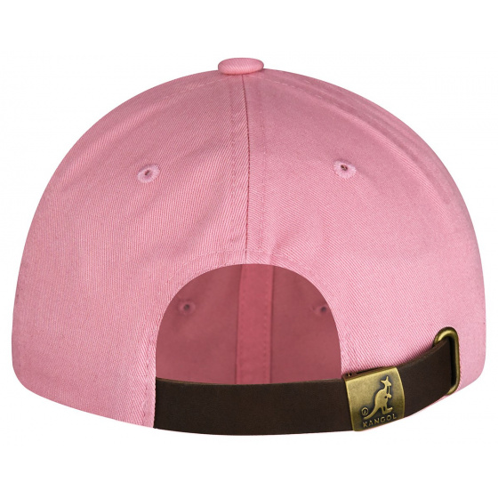 Washed Baseball Cap Cotton Pink - Kangol