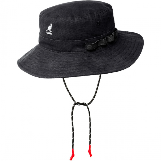 Black Traveller Utility Bucket Hat - Kangol