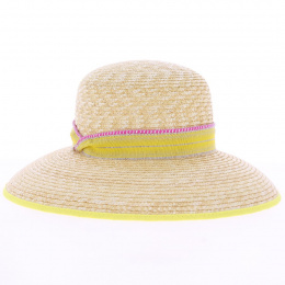 Diana straw bonnet - Traclet
