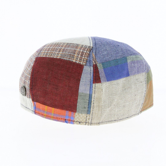 Linen and Cotton Patchwork Cap - MTM