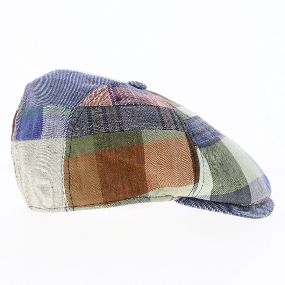 Casquette Lin et Coton Patchwork - MTM Casquette Lin et Coton Patchwork - MTM