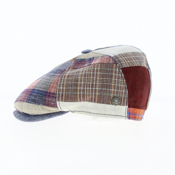 Casquette Lin et Coton Patchwork - MTM Casquette Lin et Coton Patchwork - MTM