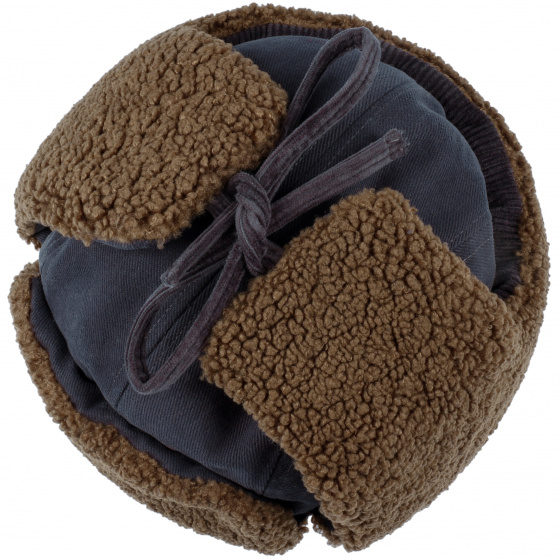 Chapka Le Poco Coton Grise - Stetson