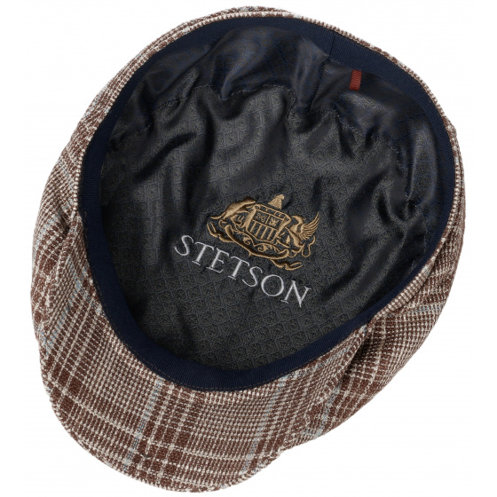 Wool & Silk Driver Flat Cap - Stetson