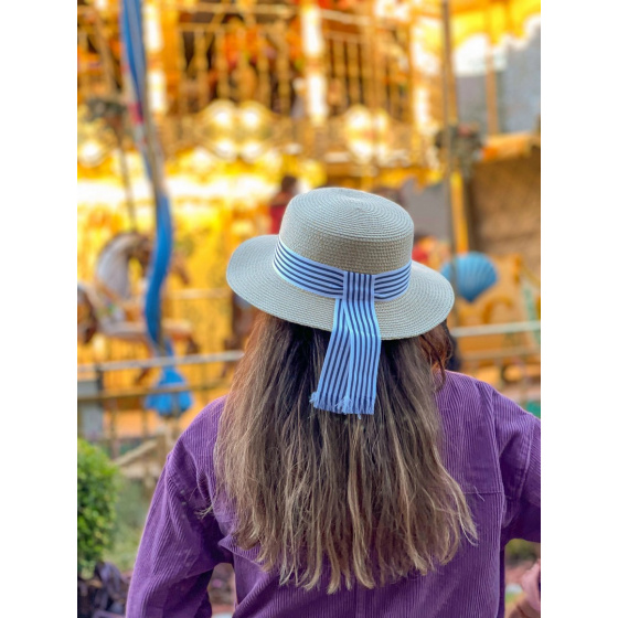 Venezia Polyester straw hat UPF 50+- Traclet