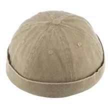 Bonnet Docker Lelio Coton Beige - Traclet
