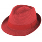 copy of Camel Paper Straw Trilby Hat - Traclet