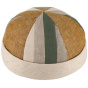Docker Patchwork Cotton & Linen Beanie - Traclet