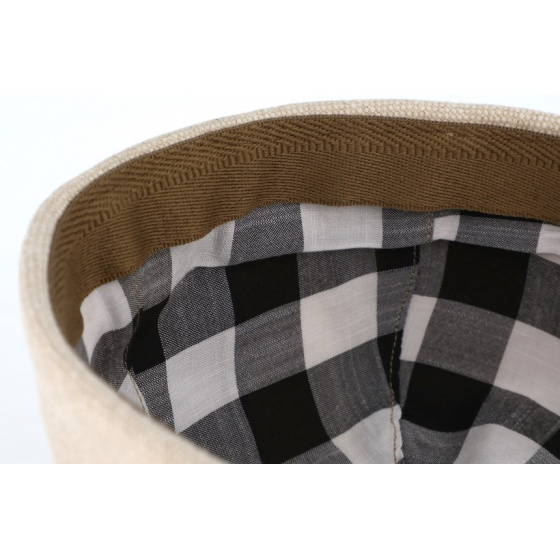 Cotton & Linen Patchwork Docker Cap - Traclet