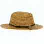 Traveller Celery Brown Straw Hat - Barts