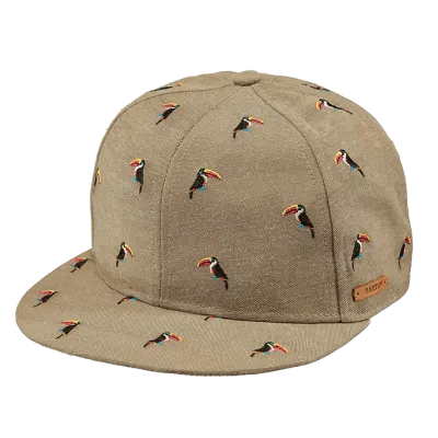 Barts Pauk Pelican Cotton Army Kids Snapback Cap Reference: 15953 | Traclet Hat Shop
