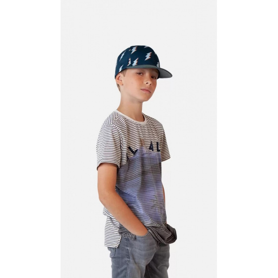 Child Baseball Cap Blaize Cotton Blue - Barts