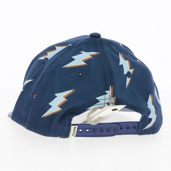 Child Baseball Cap Blaize Cotton Blue - Barts