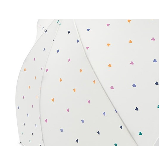 Mini Parapluie Love à Imprimé Cœurs Blanc - Esprit