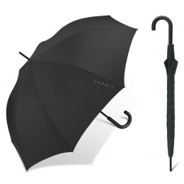 Long Black Walking Stick Umbrella - Esprit