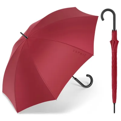 Red Long Walking Stick Umbrella - Esprit Reference: 17760 Traclet Hat Shop