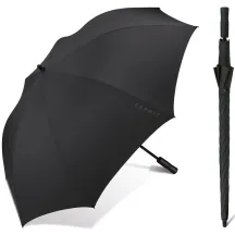 XL Black Golf Umbrella - Black Reference: 17766 | Chapellerie Traclet