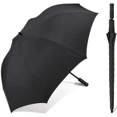 Parapluie Golf  XL Noir - Noir Reference : 17766| Chapellerie Traclet