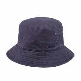 Calomba Navy Cotton Summer Bucket Hat - Barts