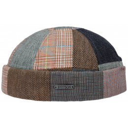 Docker Buleon Linen Patchwork Cap - Stetson