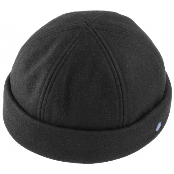 Black Teflon Hammaburg Docker Beanie Black Teflon Hammaburg Docker Beanie