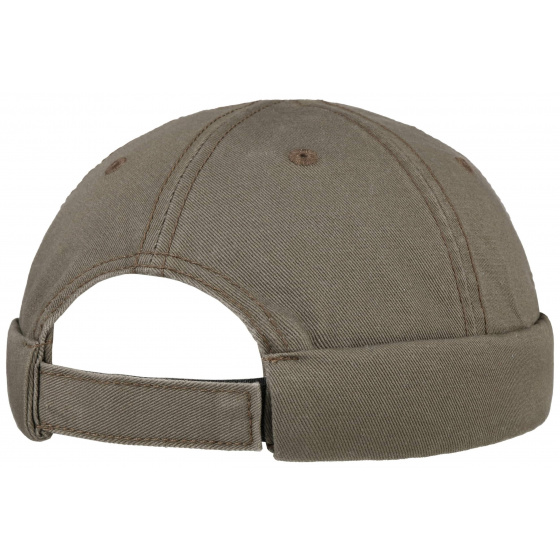 Khaki Cotton Docker Beanie Ocala - Stetson