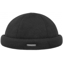 Docker Liner Cotton Hat Black - Stetson