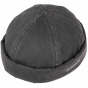 Winter Docker Beanie Aged Cotton Black - Stetson