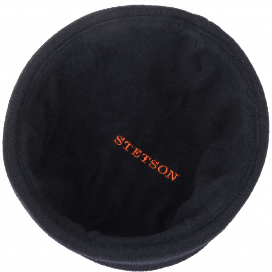 Sparr II Wool & Cashmere Navy Beanie - Stetson