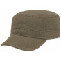 Gosper Military Cap khaki cotton - Stetson